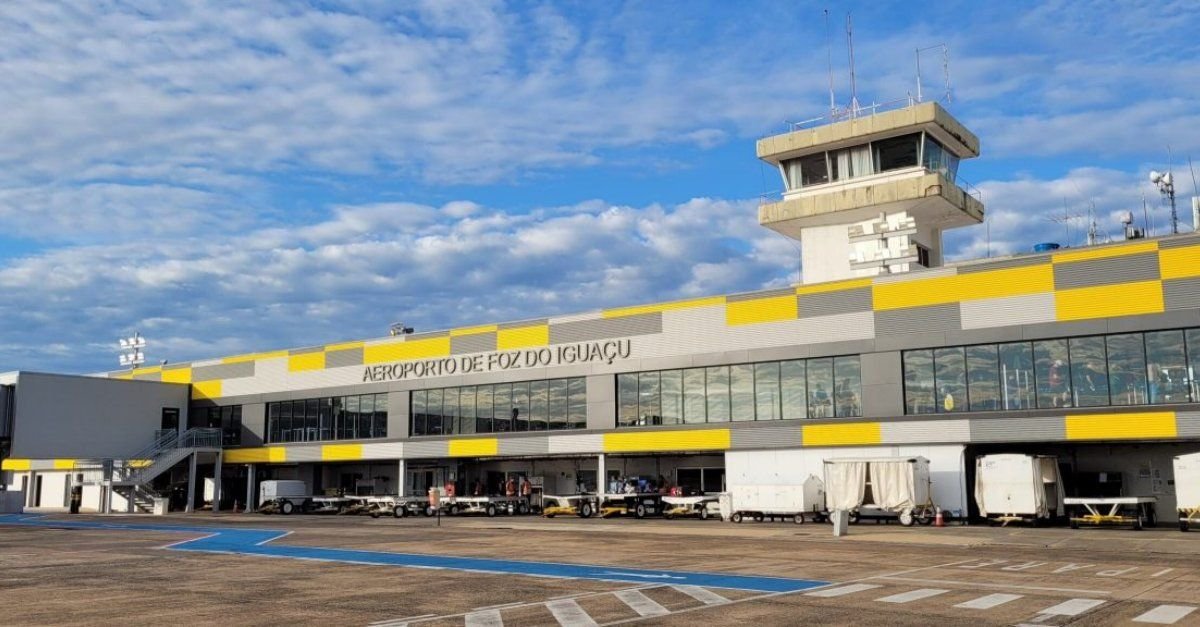 Aeroporto Internacional de Foz do Iguaçu (IGU) em Foz do Iguaçu, obra atendida pelo DCC Panorama