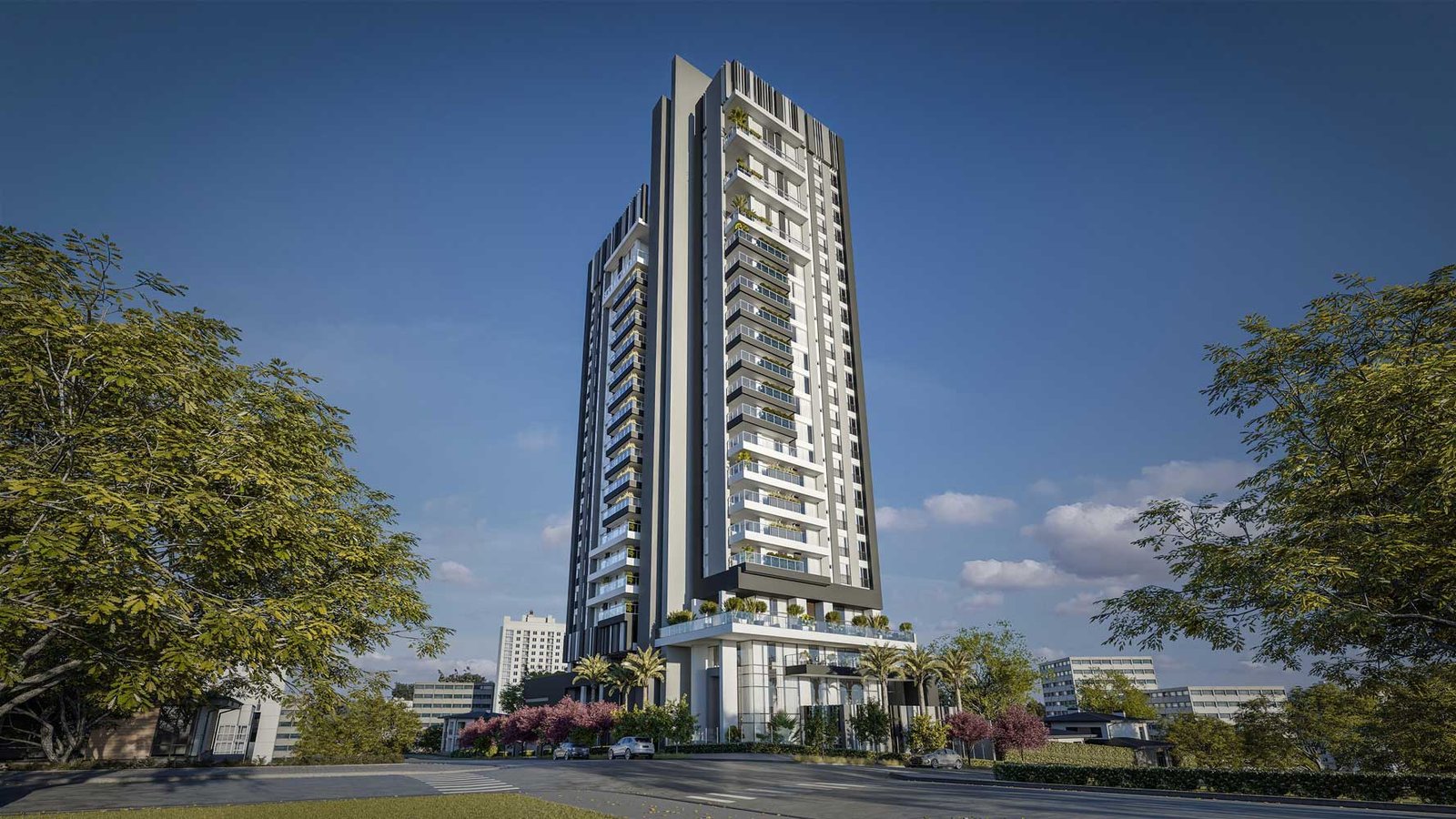 Edifício Renz em Cascavel, obra atendida pelo DCC Panorama